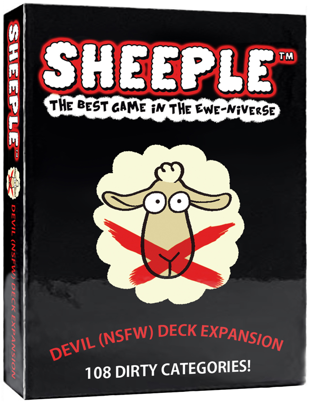 SHEEPLE Devil (NSFW) Deck Expansion on Amazon!!! 